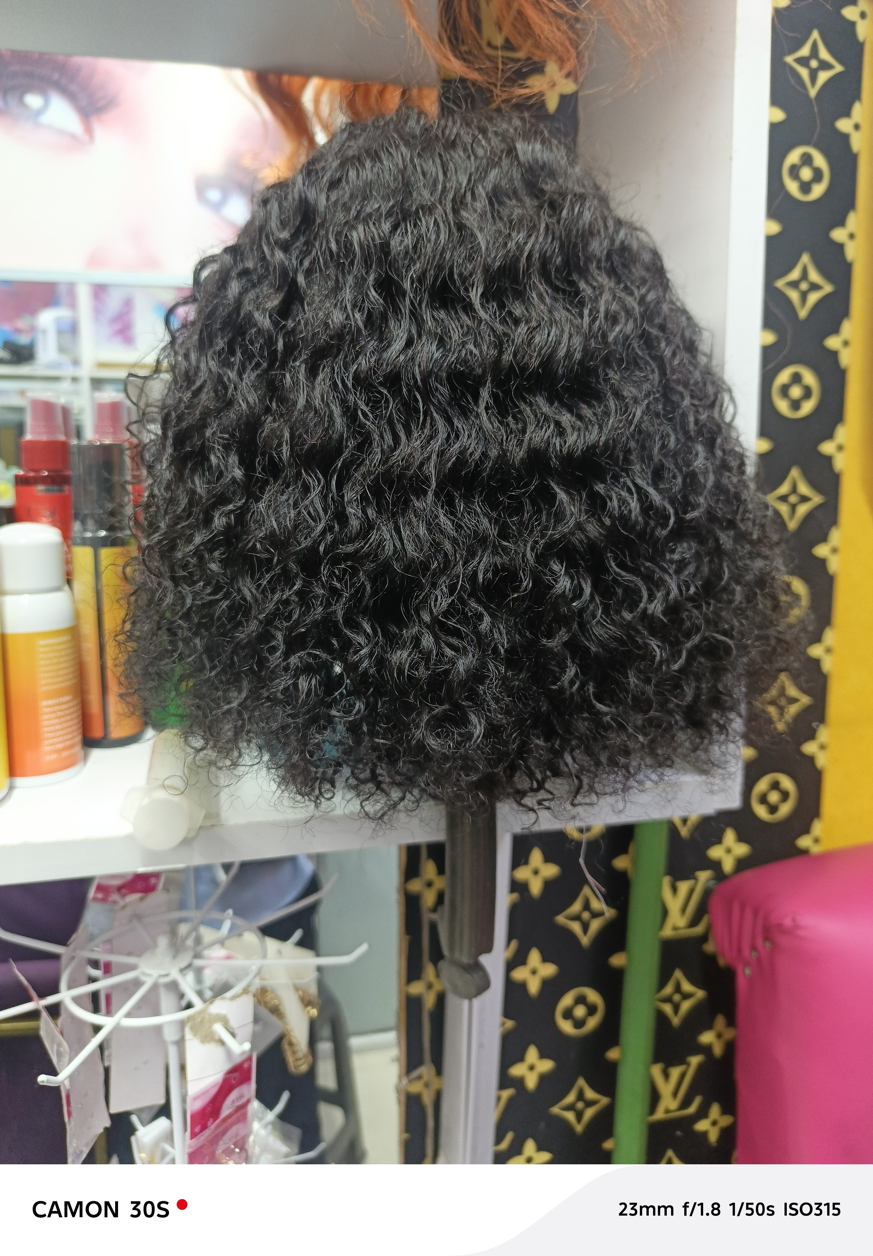 Water Curled wig 